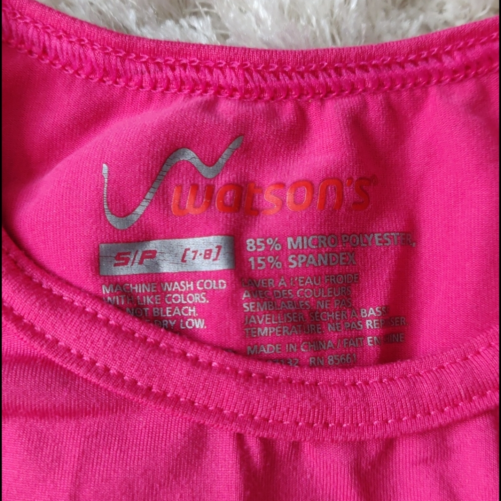 EUC Girl's pink long sleeve t-shirt - Picture 3 of 3